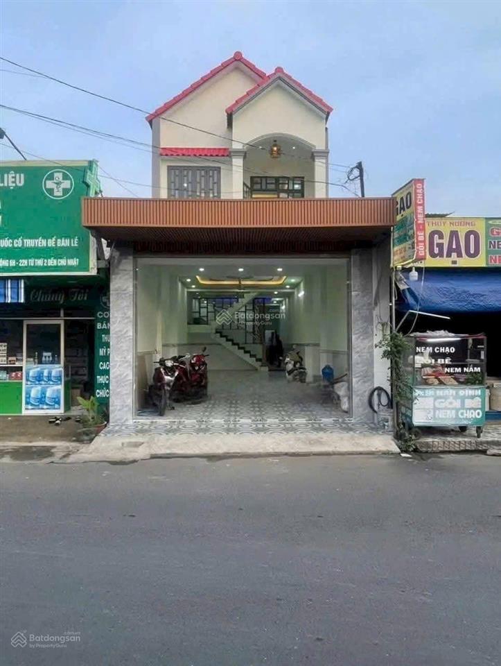6tỷ250.bán nhà mặt tiền tân đông hiệp tphcm gần ngã tư chiêu liêu 500m khu dân cư đông,