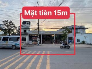 Bán gấp lô đất 261m2 có nhà mt 15m ngang đường lê thị trung  thuận an. mặt tiền đông đúc kinh doan