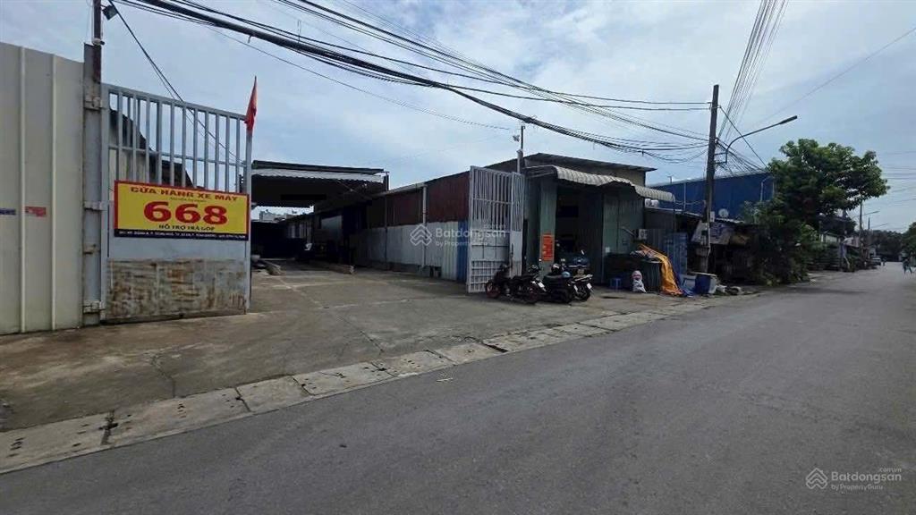 Bán lô đất mặt tiền đường phường đông hòa dĩ an diện tích 2450m2 ngang 32m nở hậu đường n