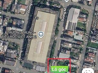 Bán lô đất góc đường m khu trung tâm hành chính dĩ an.
dt 185m hướng tây bắc bề ngang 7m giá bá