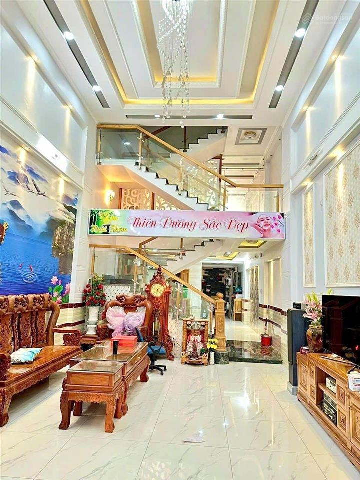 Bán nhà mặt tiền đuờng lê thị trung kinh doanh sầm uất an phú thuận an. dt 124m nhà 1trệt 3lầu