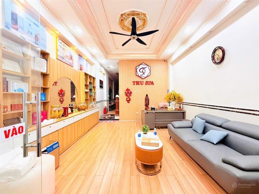 Nhà phố 4 tầng lầu mặt tiền đường võ thị sáu, đông hoà  dĩ an dt 105m2 (4,5x23m) hoàn công đầ