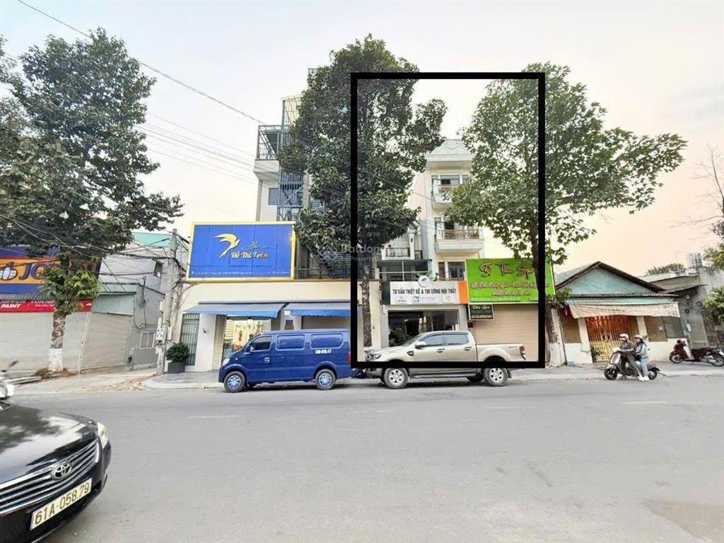 Nhà phố 4 tầng lầu mặt tiền đường võ thị sáu, đông hoà  dĩ an dt 105m2 (4,5x23m) hoàn công đầ