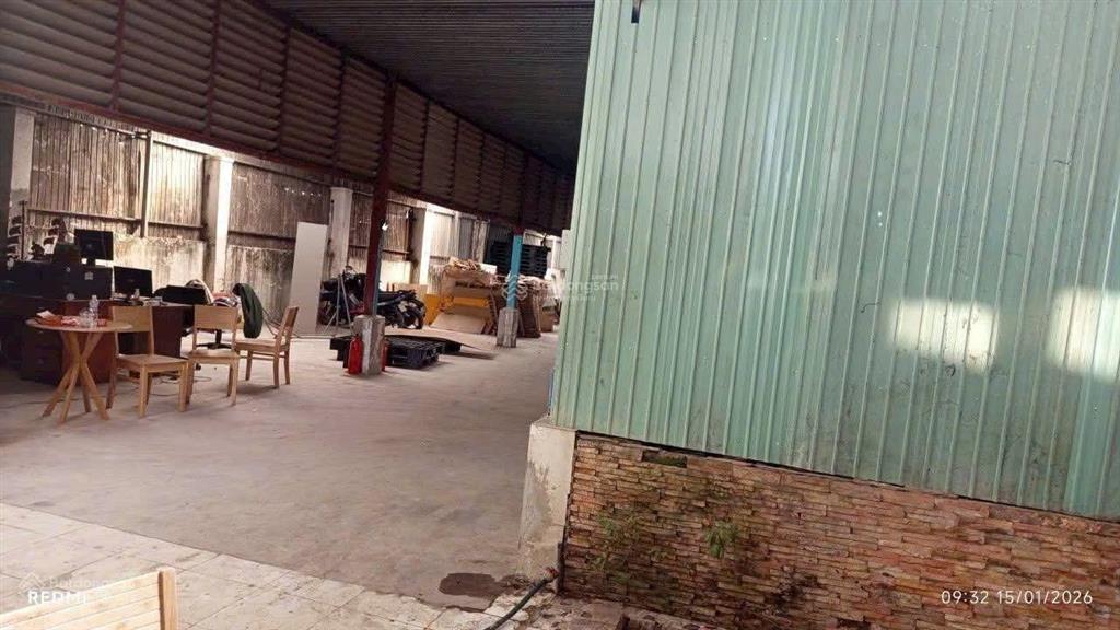Bán đất kèm xưởng an phú, thuận an, bình dương tổng diện tích 1.517 m2 ngang 17 m nở hậu ~20m