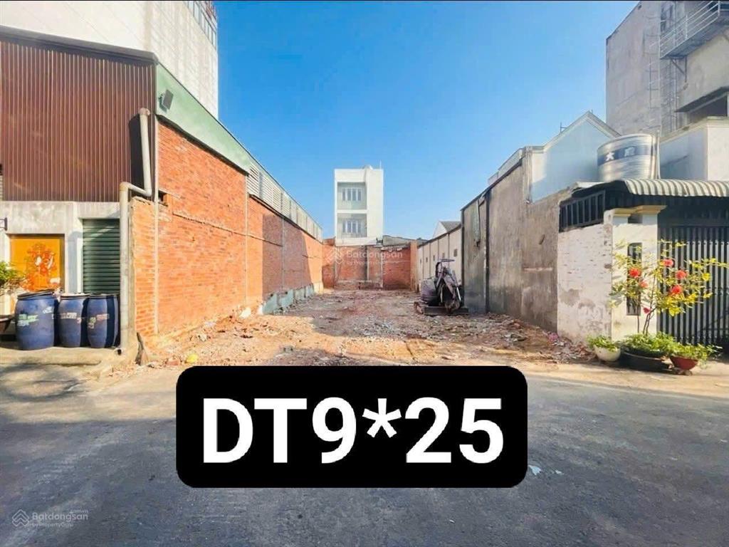 10tỷ400.cần bán lô đất sát nguyễn tri phương kế bên là linh xuân ,thủ đức giá dt 225m2 (9 x 25 )