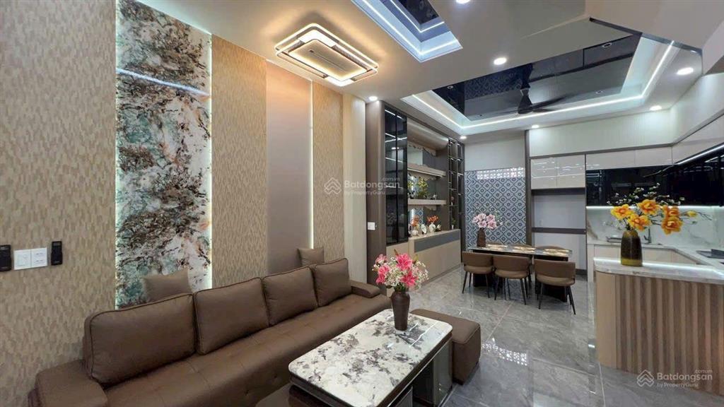 Nhà 1 trệt 3 lầu kdc hoàng nam 5 p. tân đông hiệp, tp.hcm dt 5x18m (90m) sổ hồng hoàn