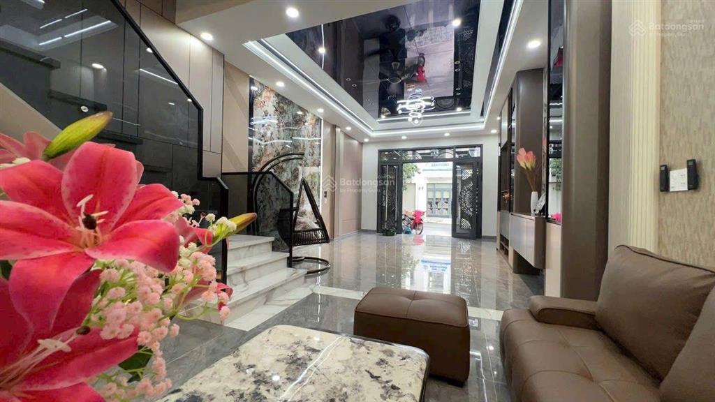Nhà 1 trệt 3 lầu kdc hoàng nam 5 p. tân đông hiệp, tp.hcm dt 5x18m (90m) sổ hồng hoàn
