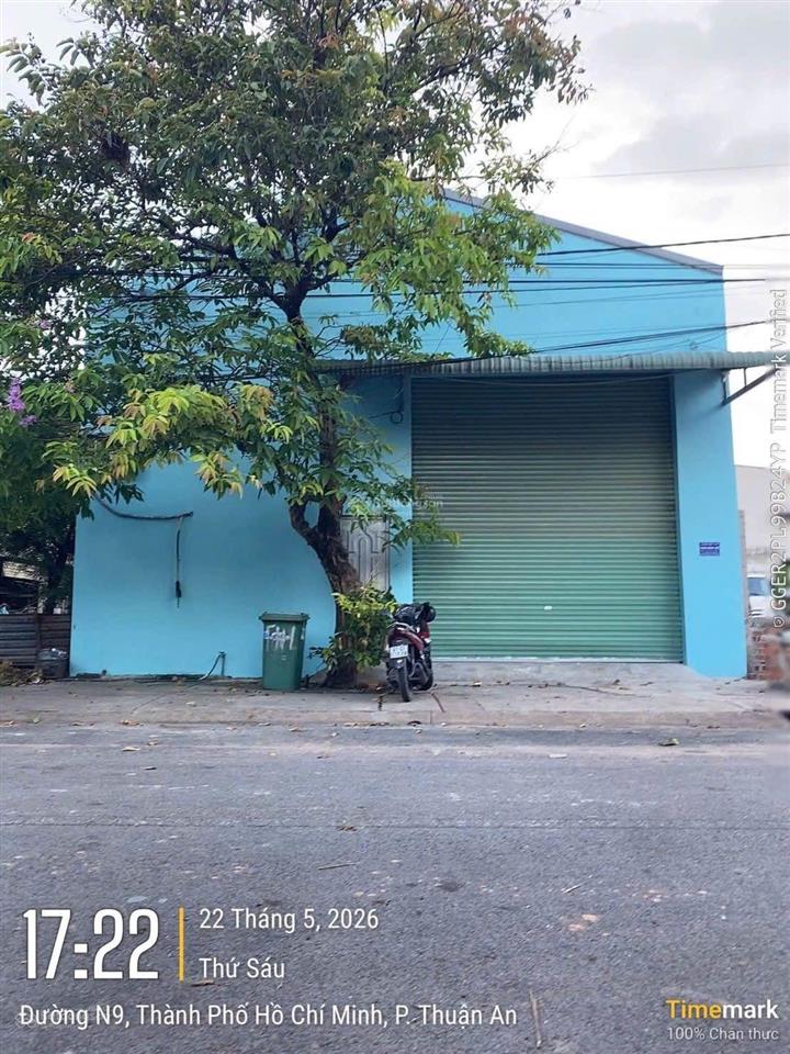 Cần bán 300m2 đất đã xây kho hàng tại khu dân cư an thạnh, thuận an, hcm (bình dương cũ) giá 9,1 tỷ