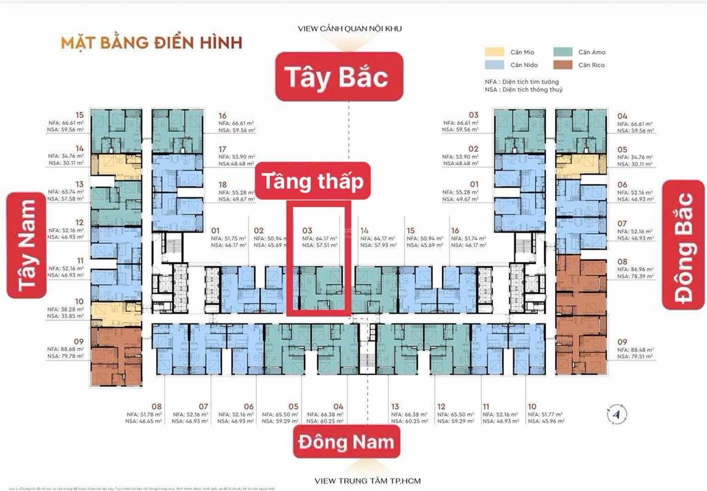 Suất ngoại giao căn số 3 siêu vip 2pn 2wc view nội khu tầng thấp giá 3.1 tỷ