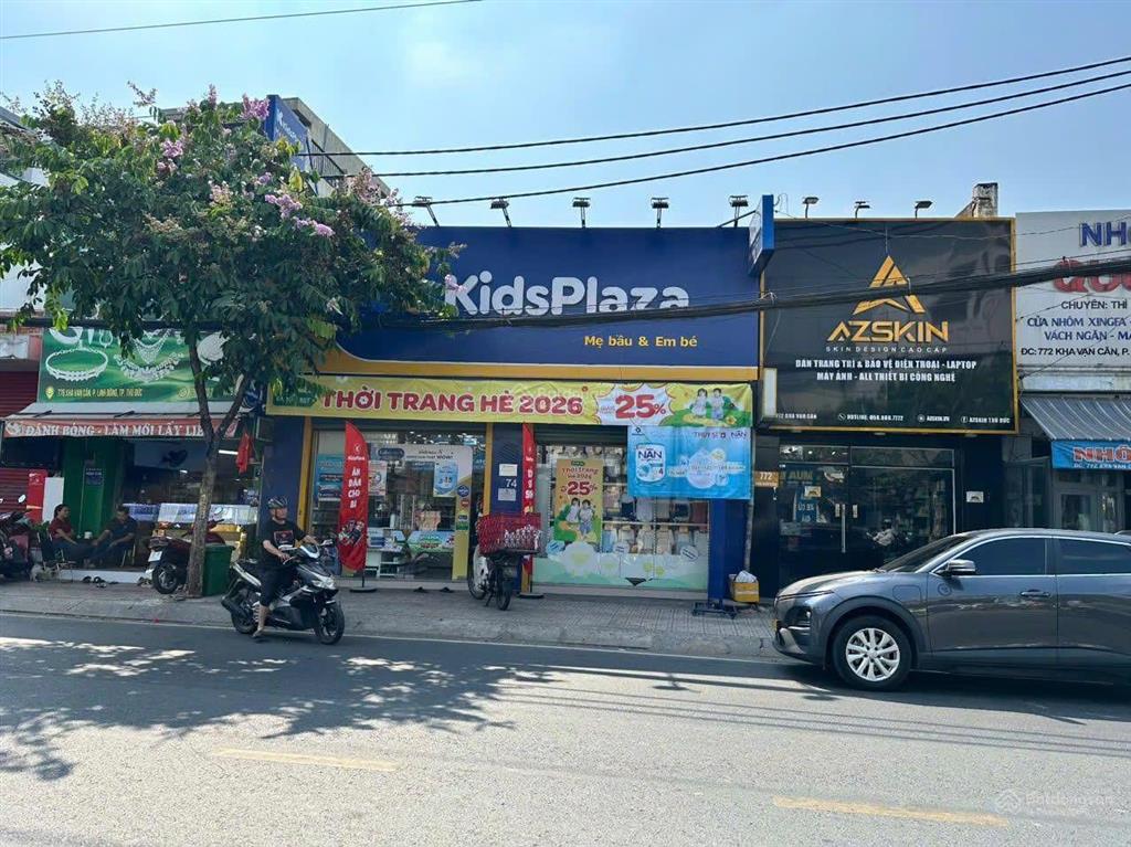 Cho thuê nhà mặt tiền kd ngan 8m  đường kha vạn cân  phường thủ đức tphcm