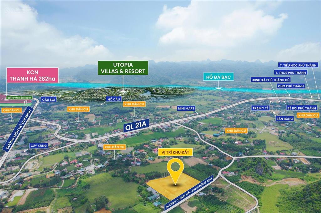 Chính chủ bán lô đất đối diện khu công nghiệp 360ha sẵn sổ,giáp mỹ đức hà nôi chỉ 599tr,full thổ cư