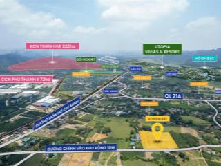 Chính chủ bán lô đất đối diện khu công nghiệp 360ha sẵn sổ,giáp mỹ đức hà nôi chỉ 599tr,full thổ cư