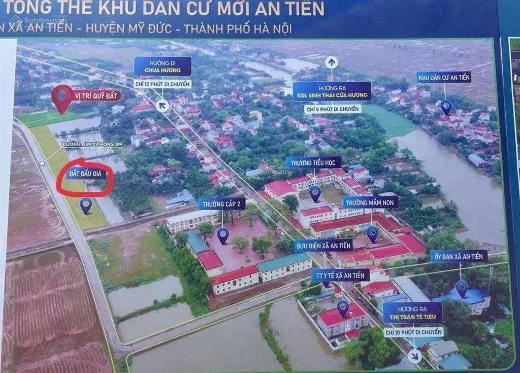 Chính chủ bán đất đấu giá xã an tiến cũ