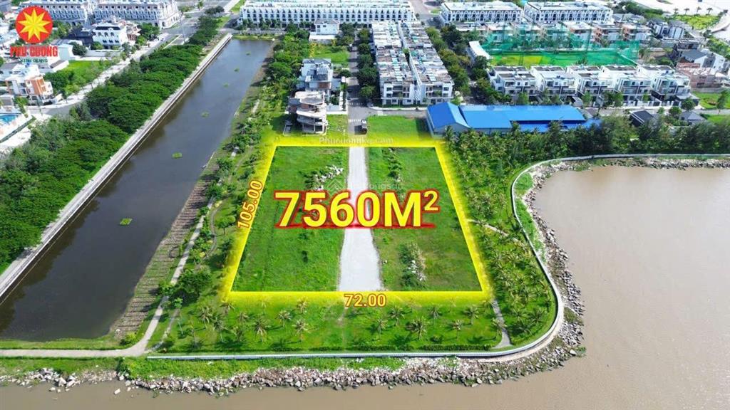 Nền biệt thự đảo phú gia 7560m cơ hội đầu tư đặc biệt tại khu đô thị phú cường