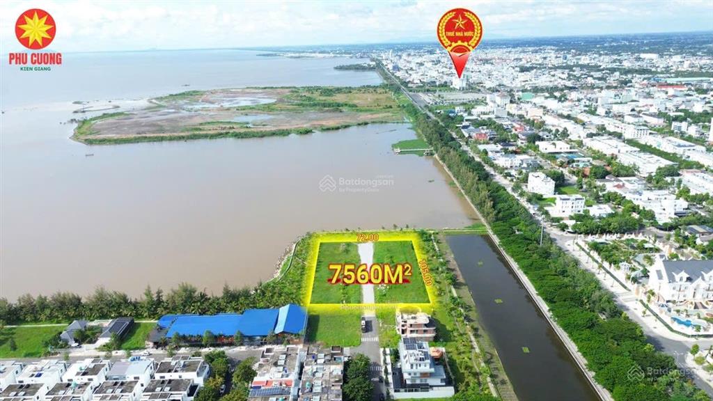 Nền biệt thự đảo phú gia 7560m cơ hội đầu tư đặc biệt tại khu đô thị phú cường