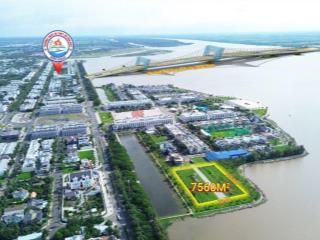 Nền biệt thự đảo phú gia 7560m cơ hội đầu tư đặc biệt tại khu đô thị phú cường