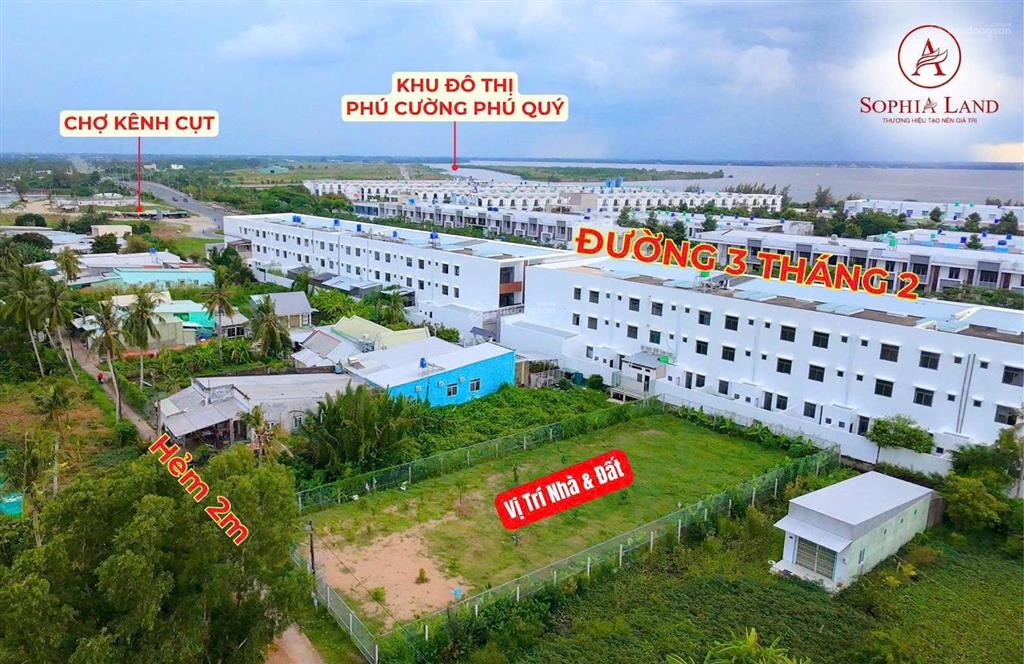 Nhà vườn mặt tiền đường 3/2 tổng diện tích 884m2