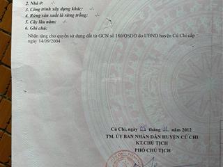 Bán 2000m2 đất hnk tại xã phước thạnh, củ chi  giá 4 tỷ còn tl