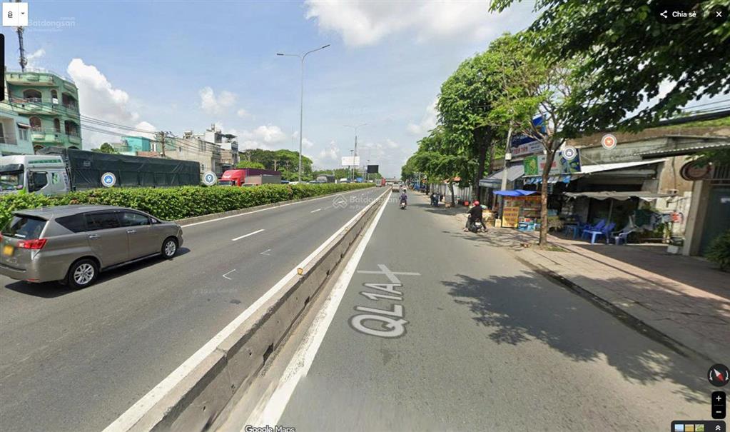 Nhà mặt tiền ql 1a, gần công viên phần mềm quang trung, dt 5x32m full thổ cư giá 9 tỷ