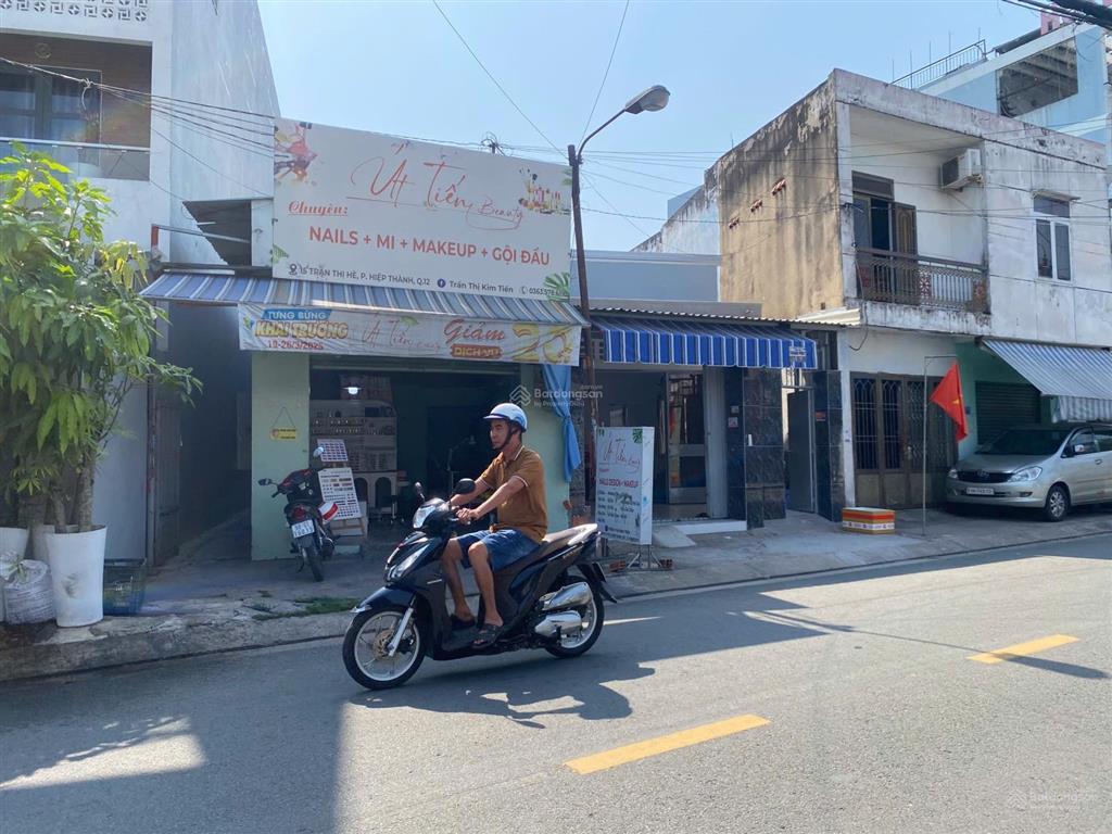 Bán nhà mtkd đường trần thị hè (sát nguyễn ảnh thủ) dt 5x20m giá 7,1 tỷ