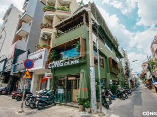 Chủ định cư cần bán gấp nhà góc 2 mặt tiền cách mạng tháng tám, quận 3  dt 8,5 x 25m  xd  hầm 7t