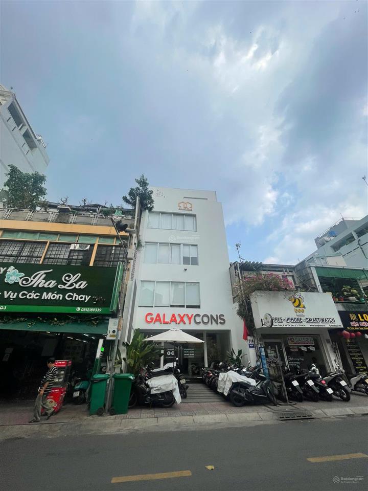 Chủ nhà bán định cư mt hai bà trưng, quận 3  dt(6,5 x 18) 4tầng  hđ thuê 99triệu/th  giá 43 tỷ