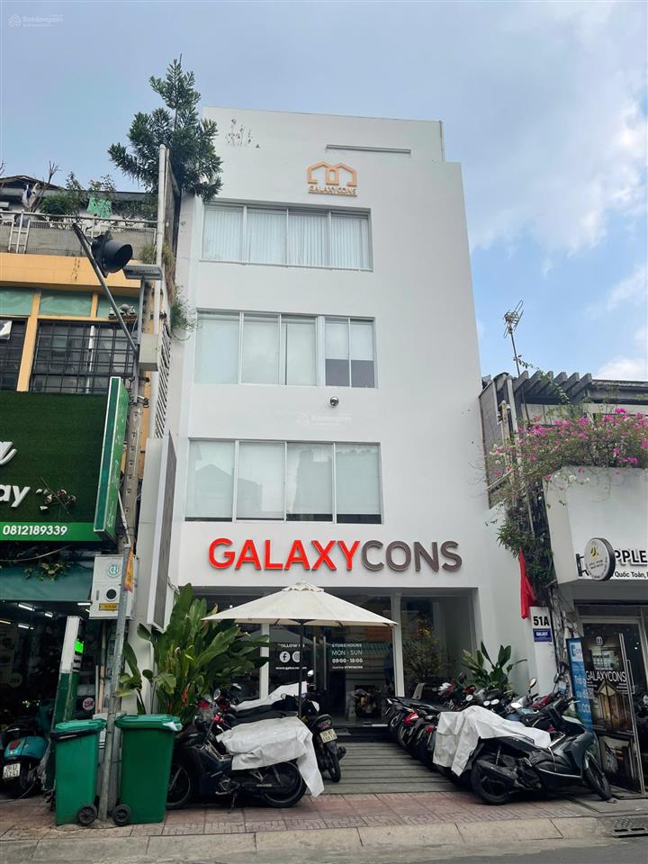 Chủ nhà bán định cư mt hai bà trưng, quận 3  dt(6,5 x 18) 4tầng  hđ thuê 99triệu/th  giá 43 tỷ