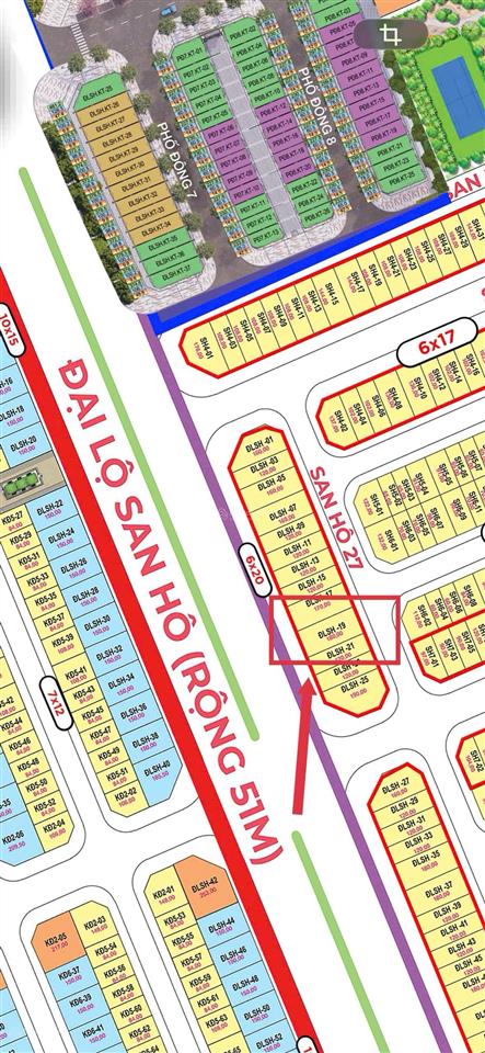 Siêu phẩm mặt đường 52m2 dlsh đầu tư siêu tốt giá chỉ 130tr/m2,  0996 934 ***