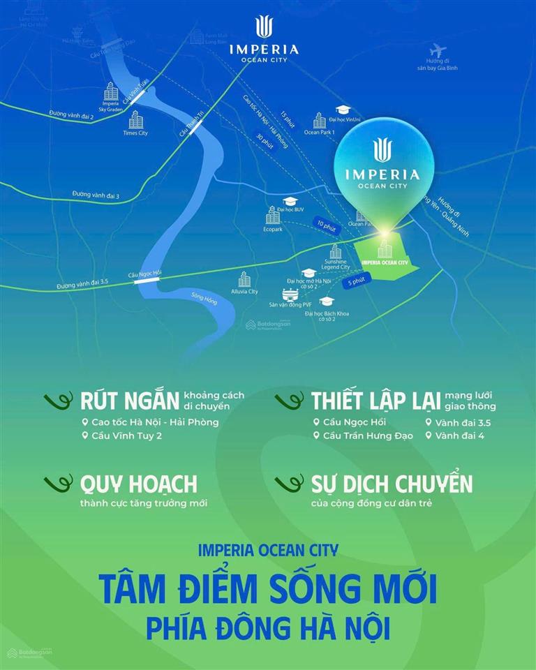 Nhỉnh 3 tỷ bán nhanh lì xì căn hộ 2pn, 2wc tại the parkland, ocean park 2