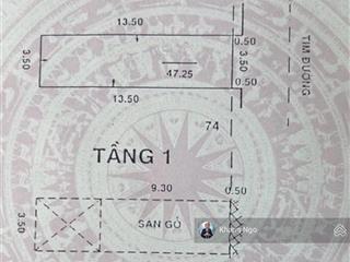 (chỉ bán trước tết) cách mạng tháng 8, 47m2 (3.5x14m) vuông a4, đường 4m rộng  6.5 tỷ