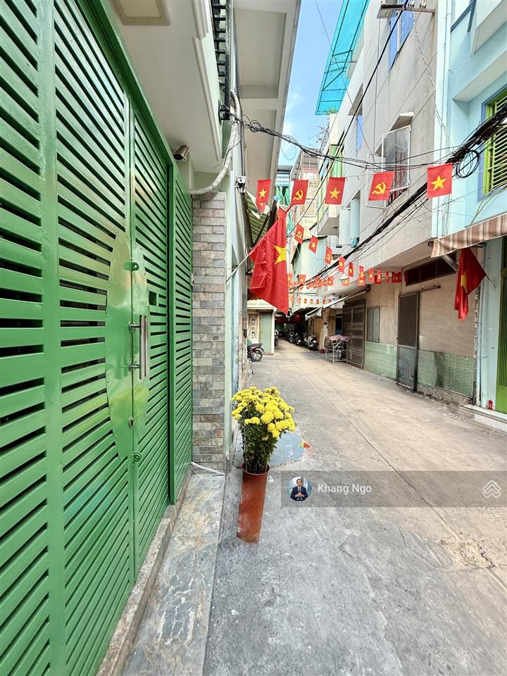Hẻm xe hơi  vườn chuối q3  35m2 4tầng nội thất đẹp  7.7 tỷ