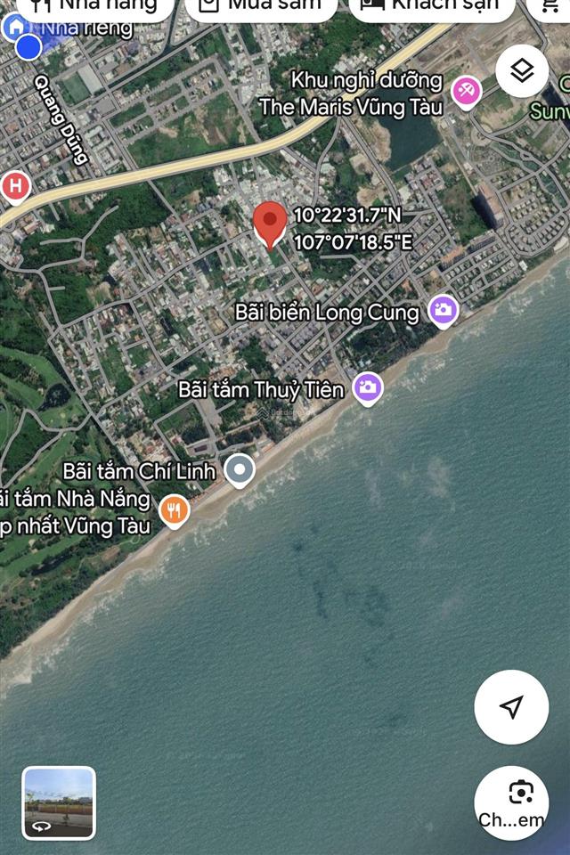 Chủ gửi bán lô đất mặt tiền đường nguyễn đình tứ. ngay bãi tắm thuỷ tiên