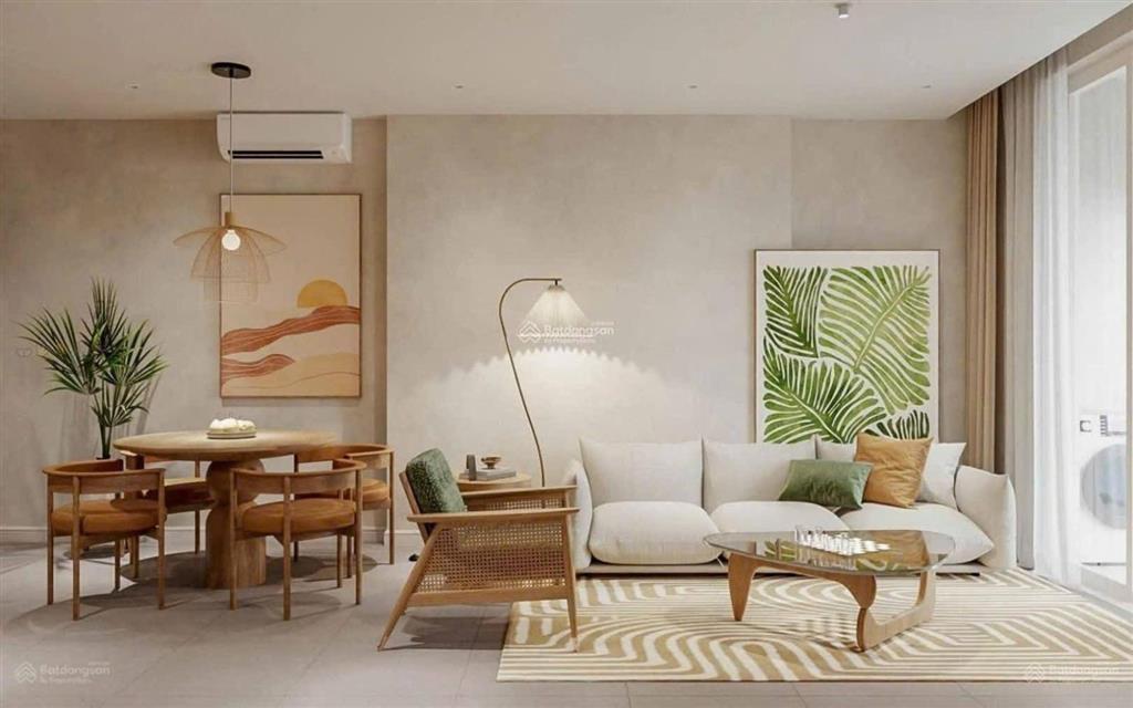 Căn hộ 2 phòng ngủ, 2pn, 66m2, đầy đủ nội thất, tầng cao siêu thích, sát chân bãi tấm