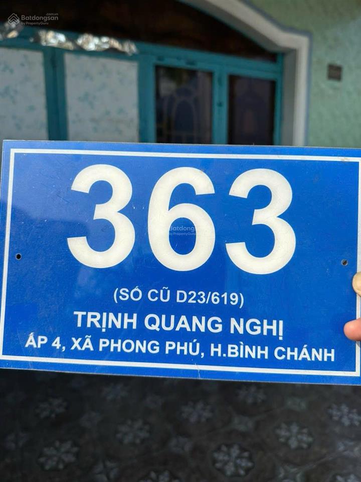 Bán nhà riêng tại 363 trịnh quang nghị, phong phú, bình chánh, 13,8 tỷ, 333,5 m2