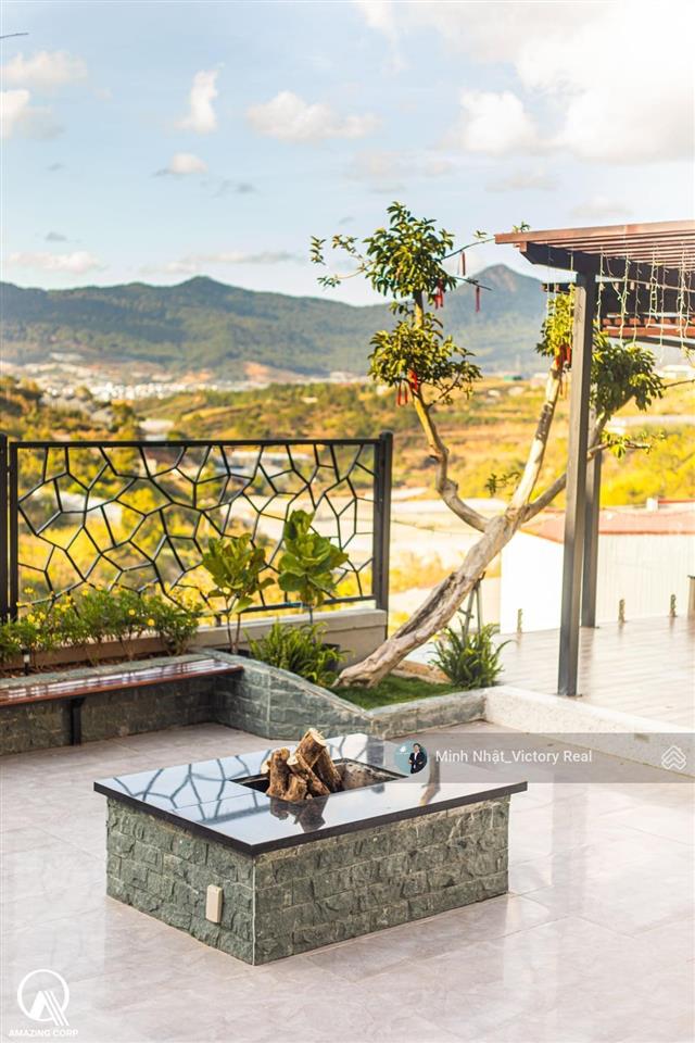 Bán villa sân vườn, biệt thự đà lạt diện tích lớn 1400m2 view đẹp, có dòng tiền