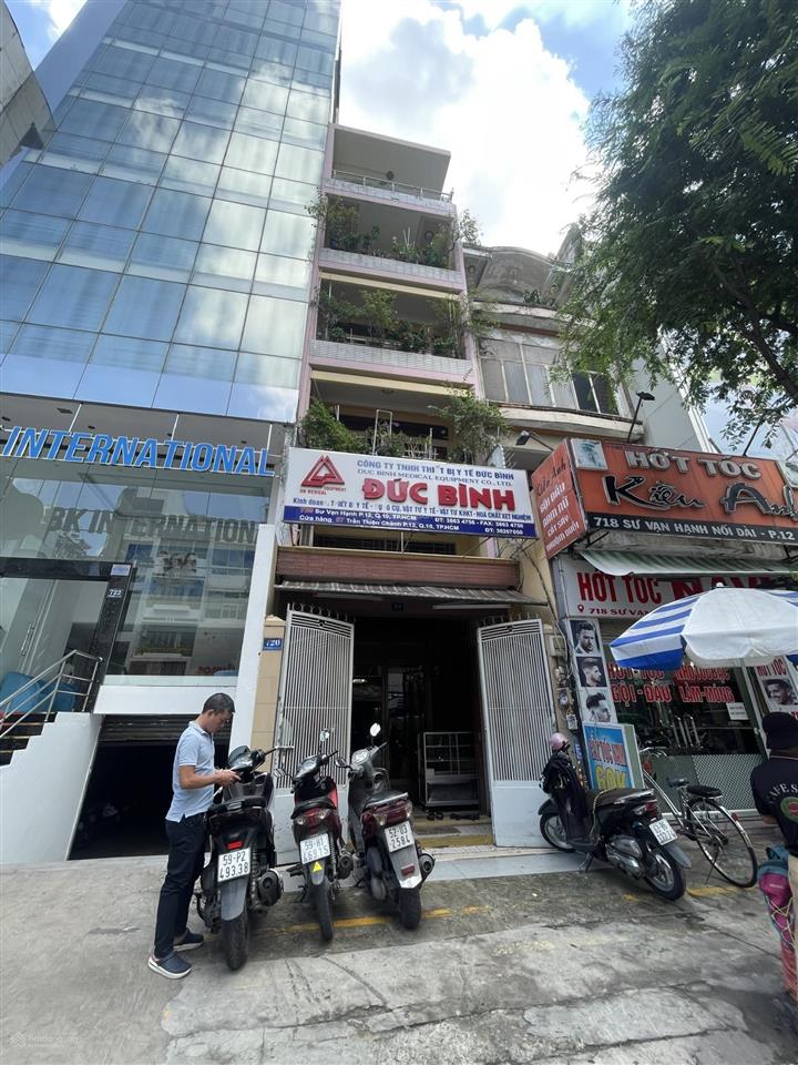 Bán nhà mtkd lê văn sỹ, quận 3  dt 6x16m  cn 90m2  4 tầng  hđt60tr/th  giá 39 tỷ tl