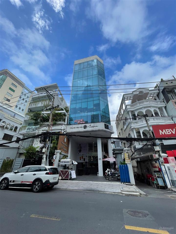 Bán tòa nhà góc 2mt hầm 7 tầng nguyễn văn thủ, q1  dt 5,1x20m, nh 6m  hđt 220tr/th giá 88 tỷ