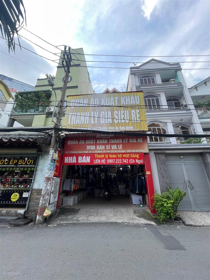Ngang lớn nhà 2mt nguyễn minh hoàng, tân bình  10x16m  ctxd cao  giá 44 tỷ
