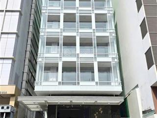 Tòa nhà vp kết hợp chdv hơn 1300m2 sàn mt ngay phan văn trị, gò vấp  9x30m  hđt 250tr/th  55 tỷ