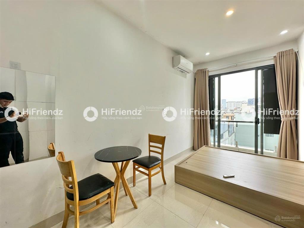Căn hộ 40m2 ban công full nội thất khánh hội, quận 4 giáp quận 1 gần phố đi bộ nguyễn huệ