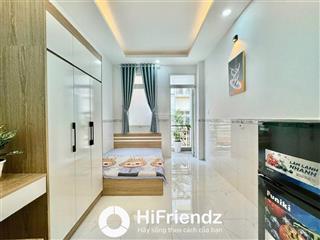 Căn hộ ban công full nội thất ngay trung tâm quận 10 gần vạn hạnh mall chợ hoa hồ thị kỷ giáp q3,1