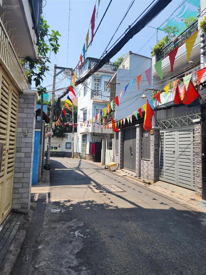 Chỉ 1 căn!!! nhà kẹt bank, hẻm 86 thích quảng đức thông chợ cây quéo, 49m²  3 tầng  chỉ còn 8,4t