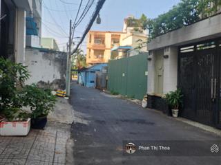 Đường 6m oto thông tầm vu, đi bộ 2p ra công viên 65m2, ngang 4,5m, đất trống xây 4 tầng  chỉ 7,xtỷ