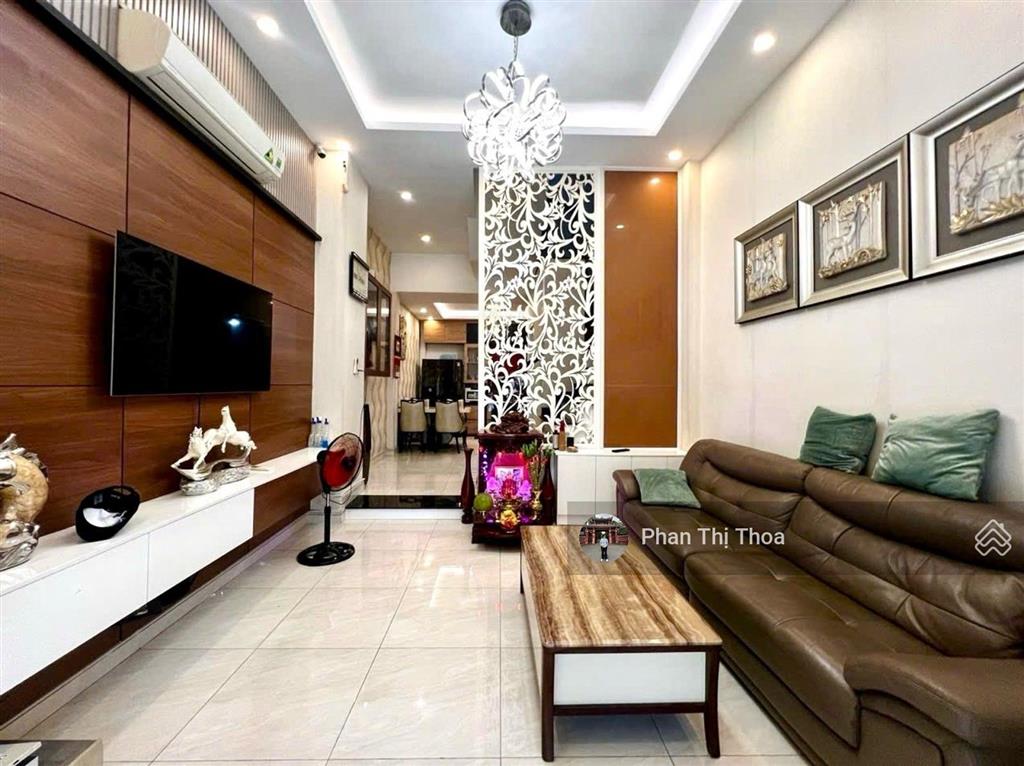 Khó tìm trong phân khúc  hẻm 4m thông  nhà đẹp, 55m², 4 tầng, nhà mới sẵn nội thất vào ở ngay