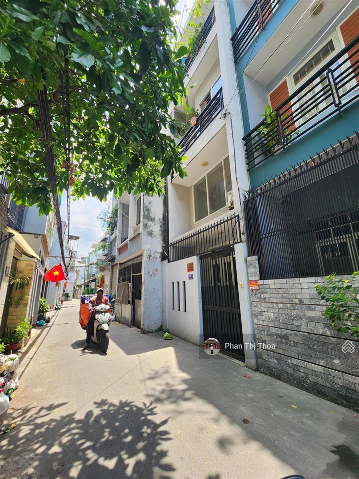 Lô góc, hẻm xe hơi  45m2, 5 tầng, 4pn, đầy đủ công năng, hoàn công đủ  nguyễn văn đậu  7,5ty