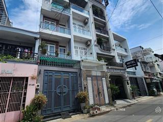 Hẻm xe tải to nhất nguyễn văn công giáp phúc nhuận  62m2, 4 tầng, đầy đủ tiện ích  7,9ty
