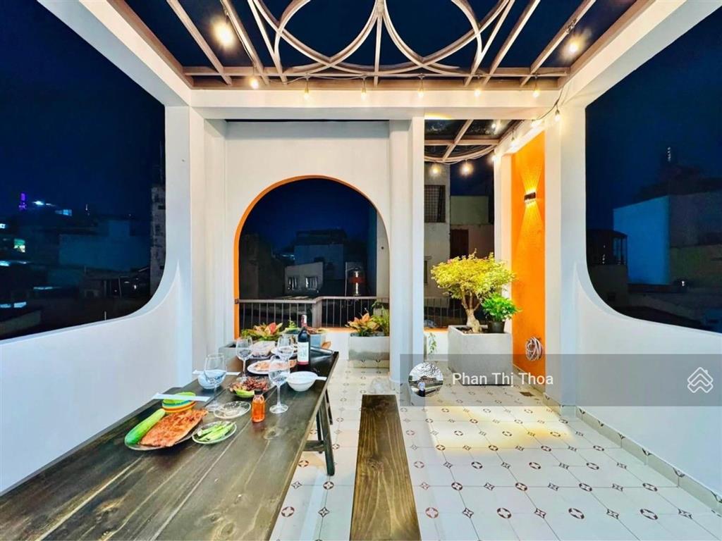 Chủ gấp bán nhà mới sẵn nội thất  phố ẩm thực bùi đình túy  60m2, vuông vức, có pn trệt  8,7ty