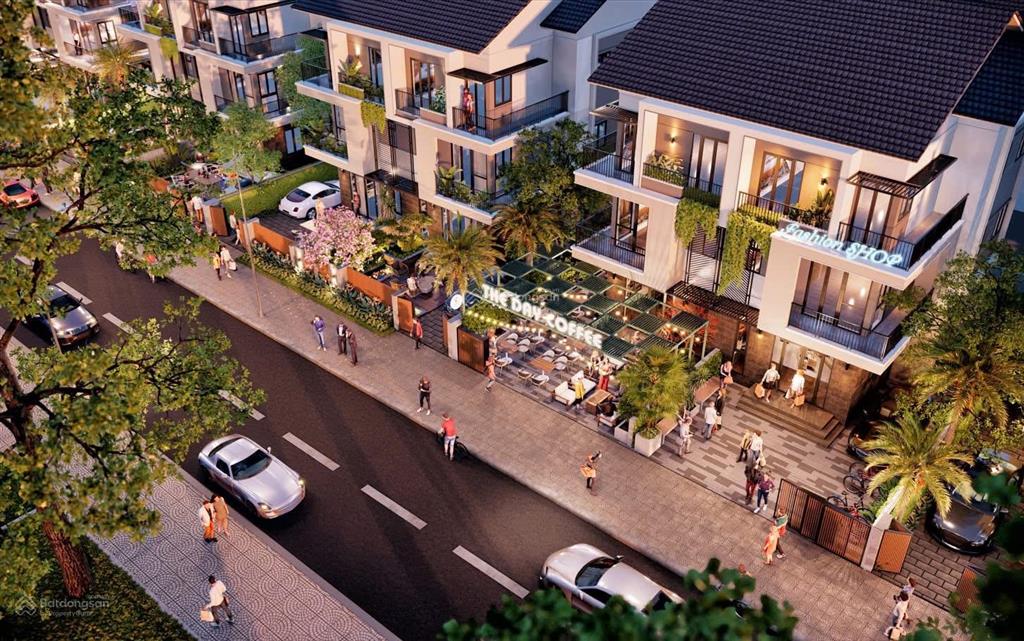 Biệt thự song lập ven sông, 225m2, giá gốc 18.56tỷ, chiết khấu 10%.  ngay thế tài 0916 867 ***