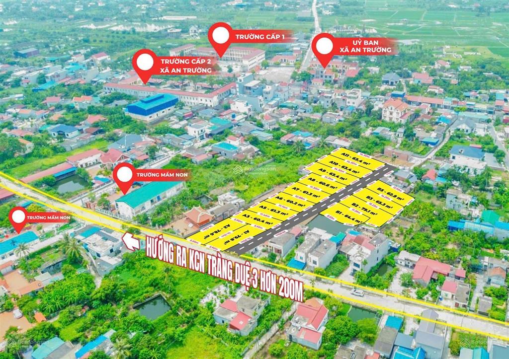 12 lô đất nền vị trí trung tâm cổng lõi kcn tràng duệ 3 ngay lg, giá nhỉnh 10tr/m2 hạ tầng sẵn sổ