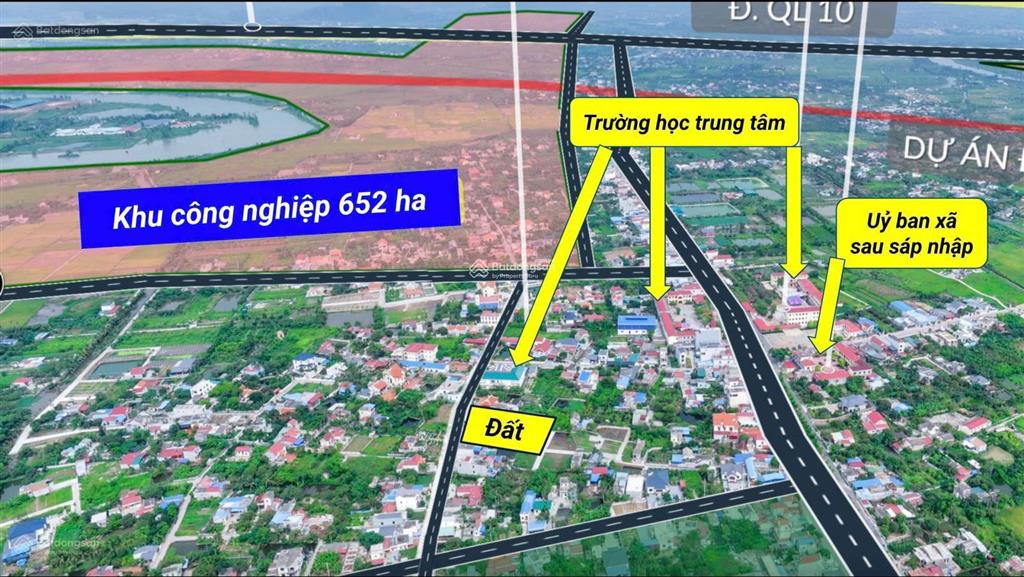 12 lô đất nền vị trí trung tâm cổng lõi kcn tràng duệ 3 ngay lg, giá nhỉnh 10tr/m2 hạ tầng sẵn sổ